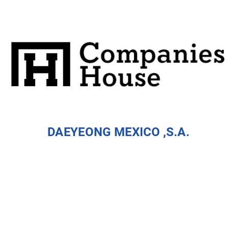 Daeyeong DAEYEONG MEXICO, S.A. DE C.V. | Mexico Companies Registry Search